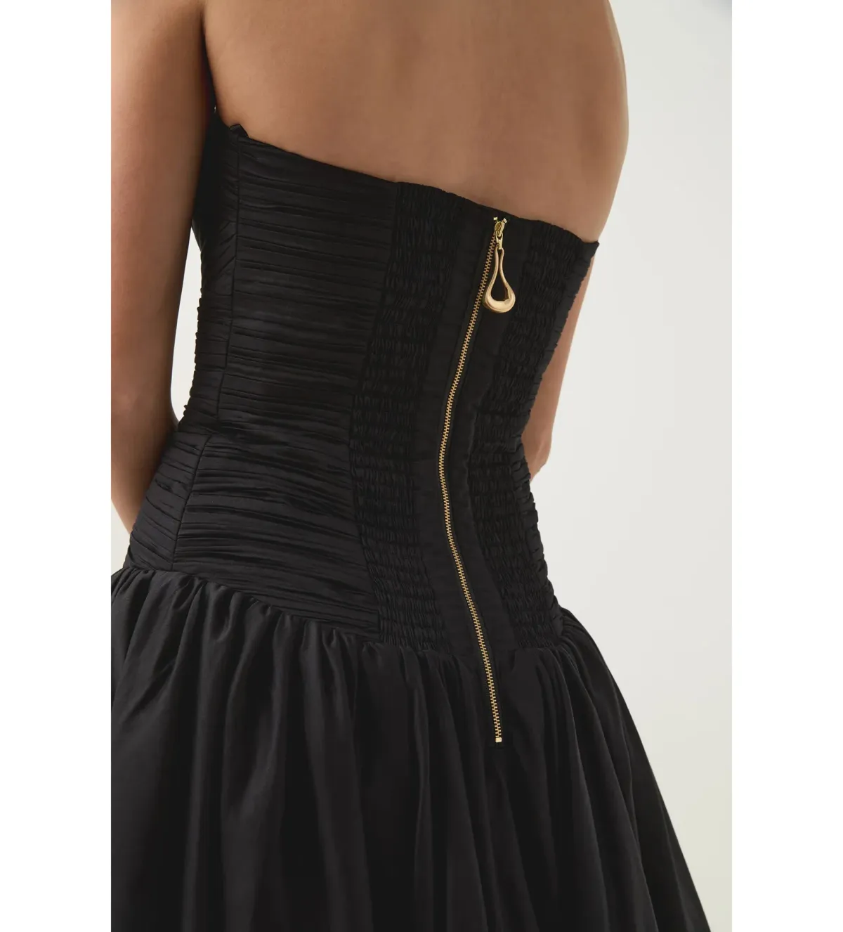 Aje Violette Bubble Hem Maxi Dress in Black Size AU 8 - Image 4