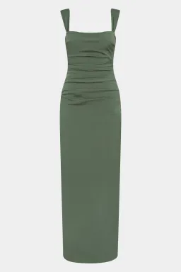 SIR Florent Balconette Gown in Forest Green Size 2 size 10 AU for rent on The Volte - image 4