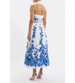 Rebecca Vallance Orchid Blues Midi Dress Floral Size AU 10 for rent on The Volte - image 3
