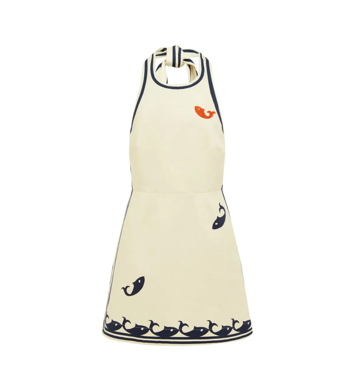 Alemais Marine Mini Dress Print Size 10 - Image 4