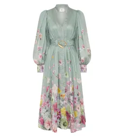 Aje Fleur Shirt Dress Mist Collage Floral Size 10 for rent on The Volte - image 5