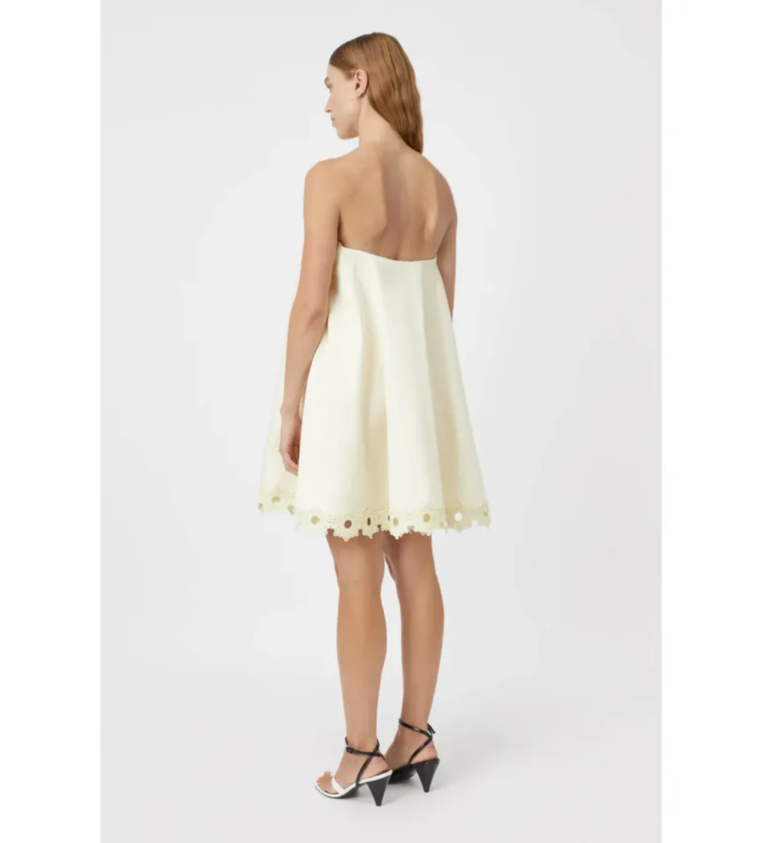 Camilla and Marc Marina Mini Dress Citron Yellow Size XS / AU 6 for rent on The Volte - main image