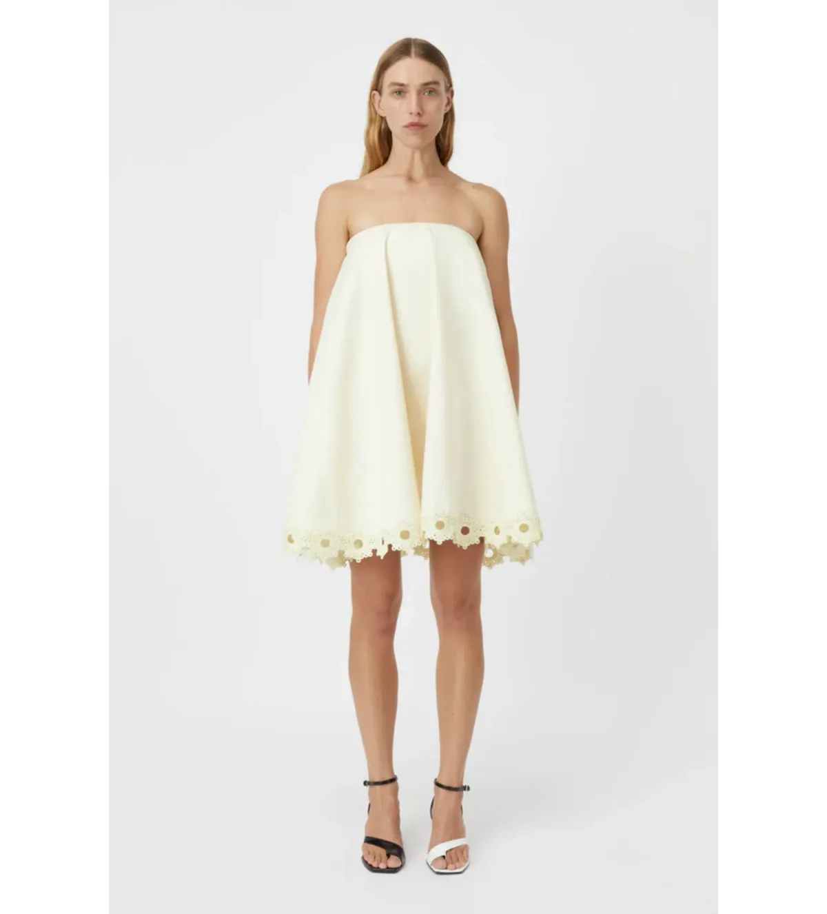 Camilla and Marc Marina Mini Dress Citron Yellow Size XS / AU 6 for rent on The Volte - main image
