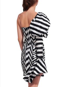 Aje Olearia Mini Dress Print Size 10 for rent on The Volte - image 5