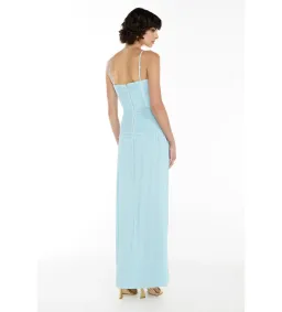 Manning Cartell Double Time Pleat Dress Acqua Spritz Size 8 for rent on The Volte - image 2