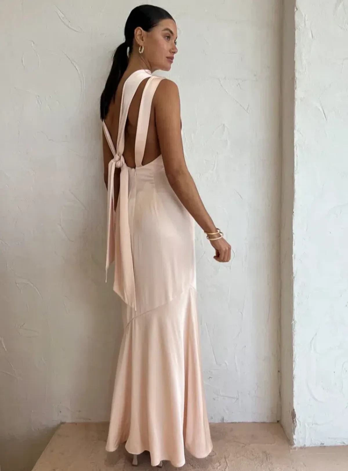 Significant Other Lana Maxi Dress Ballet Pink Size 8 - Image 4