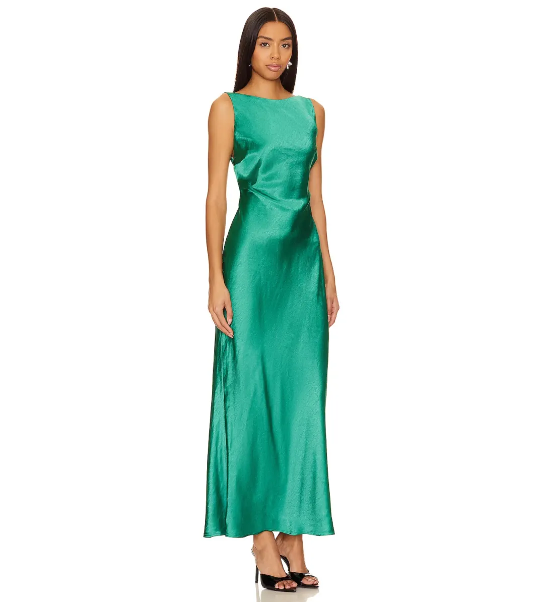 Runaway The Label Samsara Dress in Green Size M / Size AU 10 for rent on The Volte - main image