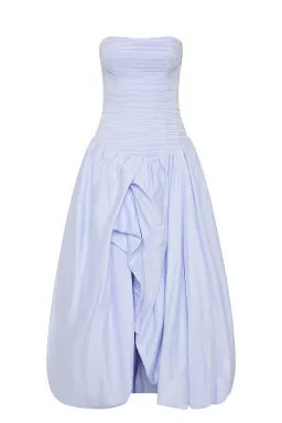 Aje Violette Bubble Hem Maxi in Pearl Blue Size 6 for rent on The Volte - image 7