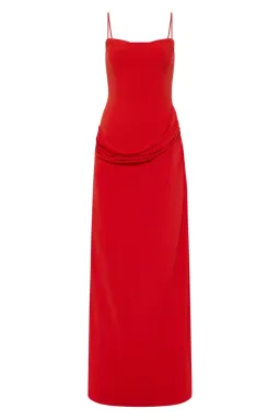 Sass & Bide Kahlo Red Dress Size AU 6 for rent on The Volte - image 3