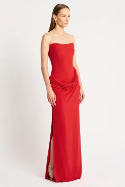 Sass & Bide Kahlo Red Dress Size AU 6 for rent on The Volte - image 2