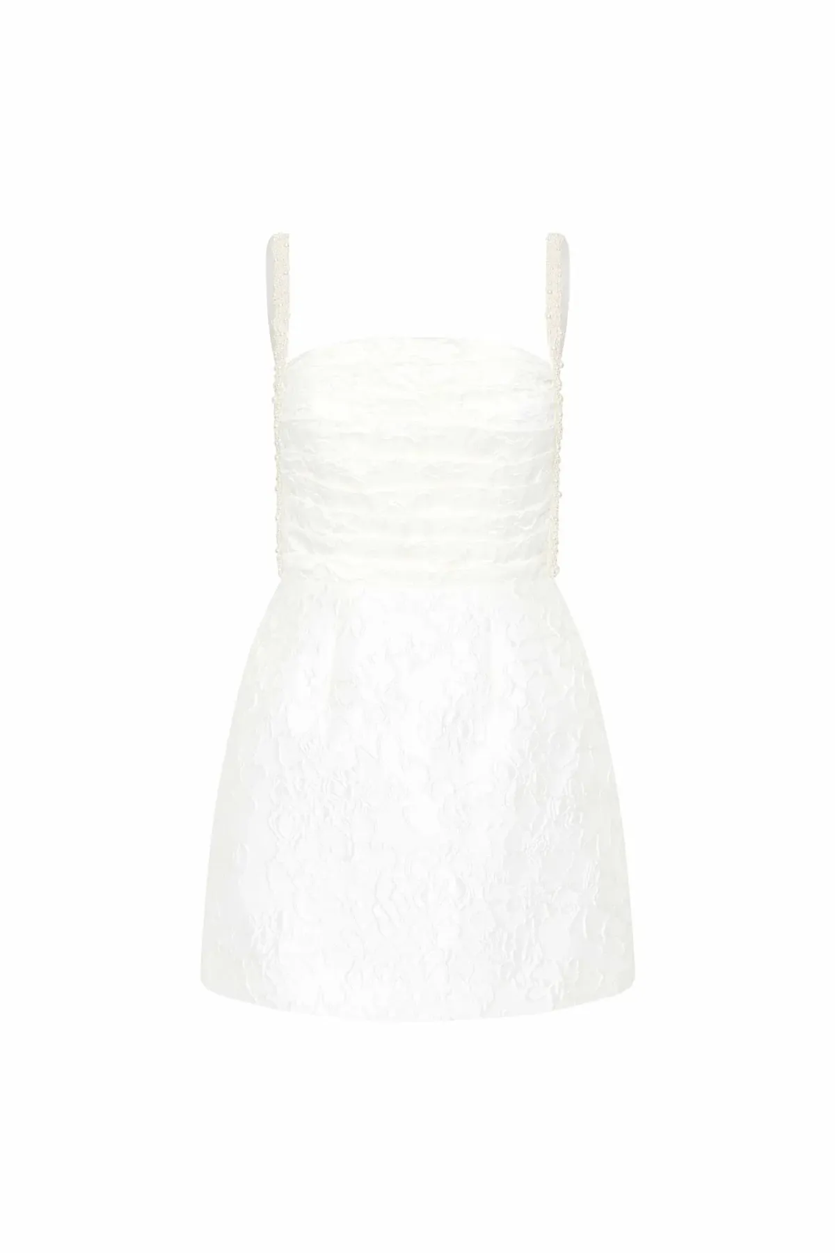 Rebecca Vallance The Esther Strap Mini White Size AU 10 - Image 3