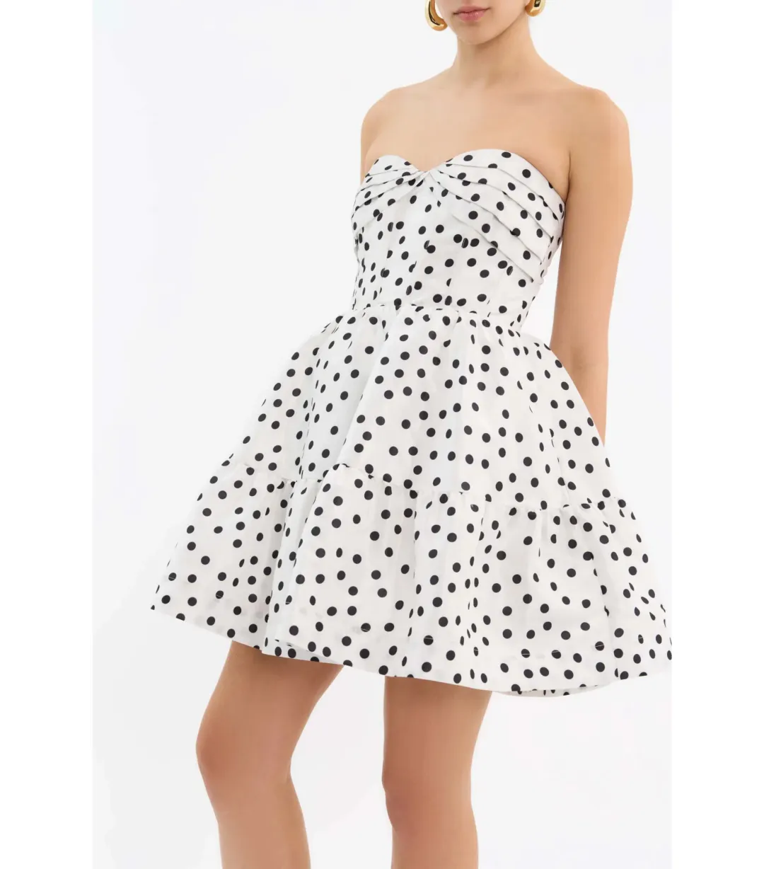 Rebecca Vallance Delia Mini Dress Printed Size 8 for rent on The Volte - main image