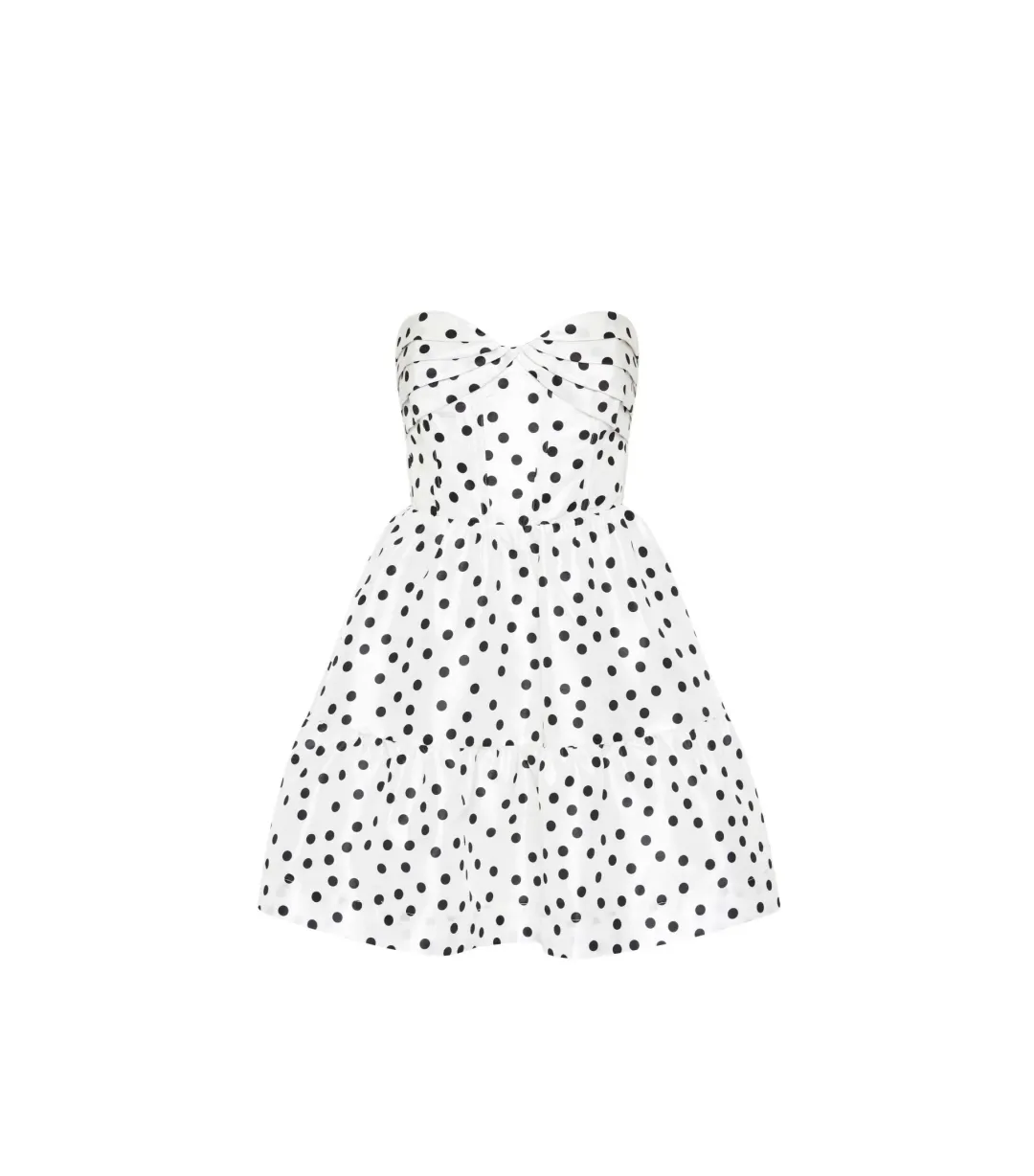 Rebecca Vallance Delia Mini Dress Printed Size 8 for rent on The Volte - main image