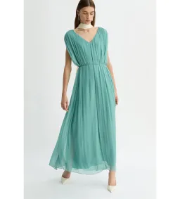 Willow Etienne Maxi Dress Sage Size AU 12 for rent on The Volte - image 1