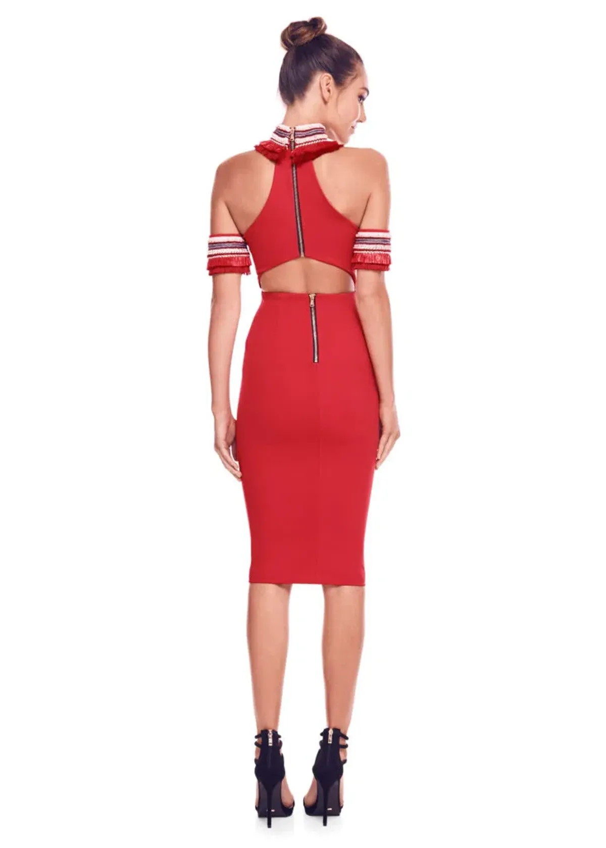 Eliya The Label Salma Dress Red Size 6 - Image 2