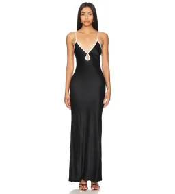 Bec And Bridge Cedar City Maxi Dress Black Size 6 for rent on The Volte - image 1