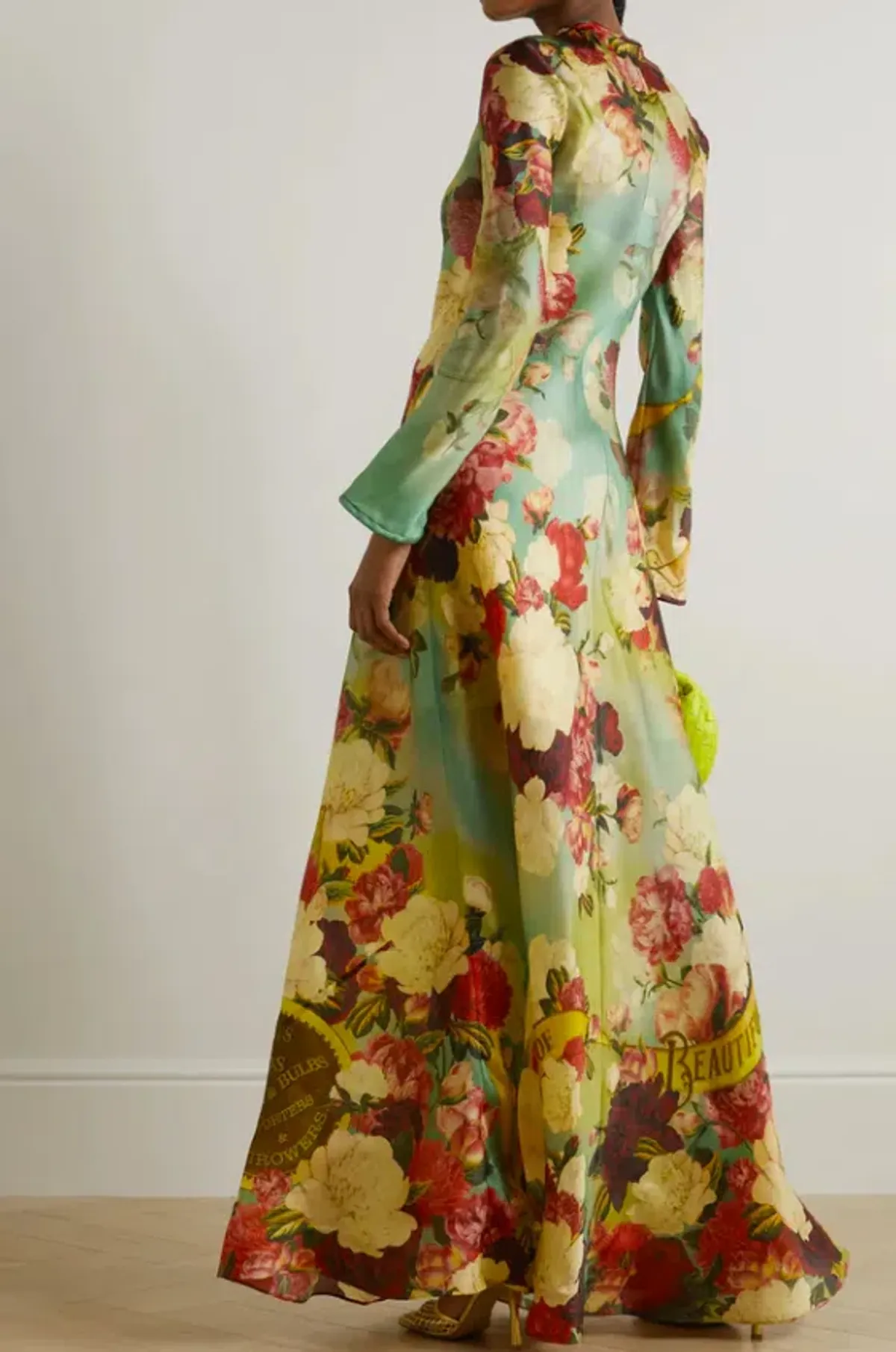 Zimmermann Wonderland Silk Bias Maxi Slip Dress Size AU 12 - Image 2