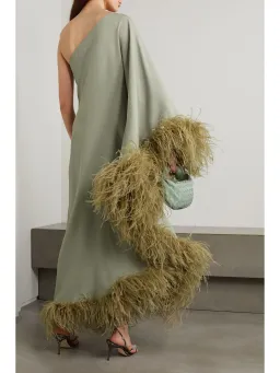 Taller Marmo Ubud Dress Sage Green Size 10 for rent on The Volte - image 2