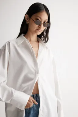 Elka Collective Carter Shirt White Size S / AU 8 for rent on The Volte - image 4