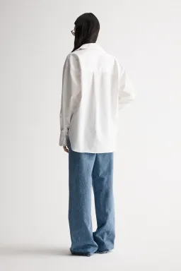 Elka Collective Carter Shirt White Size S / AU 8 for rent on The Volte - image 3