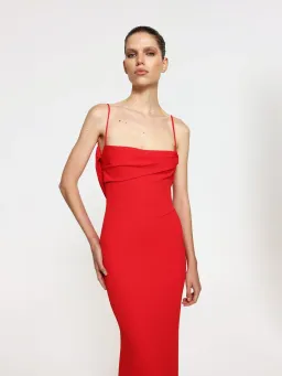 Effie Kats Havilland Gown Red size 8 for rent on The Volte - image 4