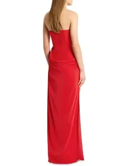Sass & Bide Size Kahlo Dress in Scarlet Dress Red Size 8 for rent on The Volte - image 4