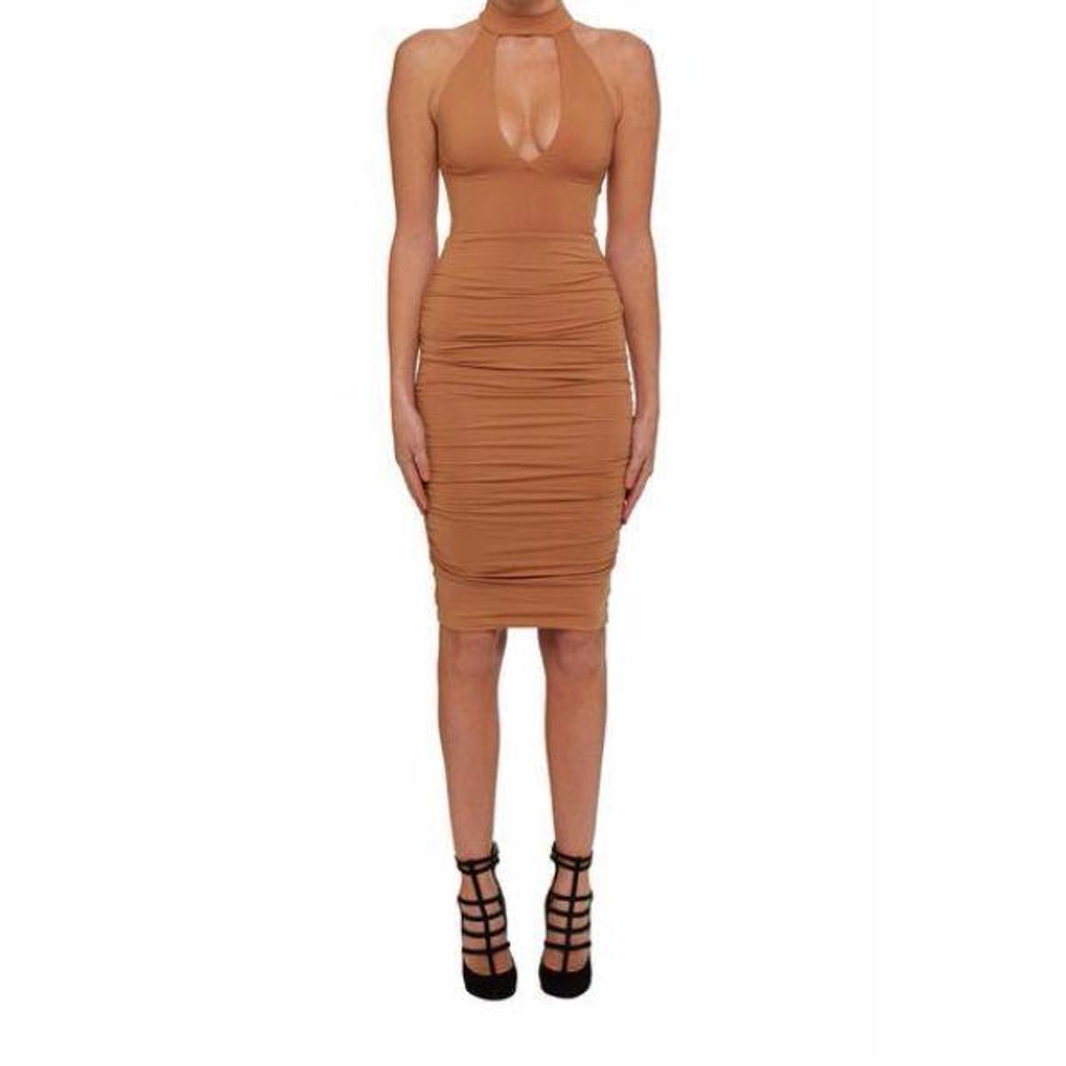Kookai Kylie Dress Brown Size 1 - Image 1