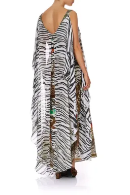 Camilla Cosmic Conflict Maxi Silk Dress Kaftan Size 14 for rent on The Volte - image 4