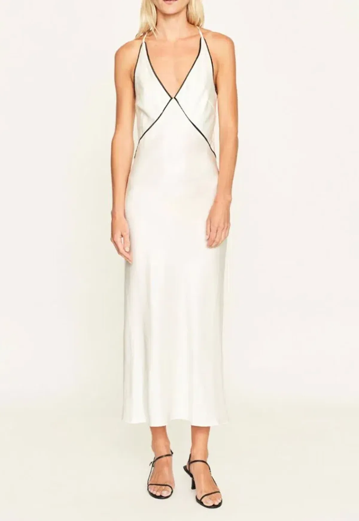 Chosen by Tuchuzy Ivylee Slip Dress White Size 6 - Image 1