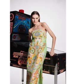 Alemais Pinball Bodice Dress Print Size 12 for rent on The Volte - image 4