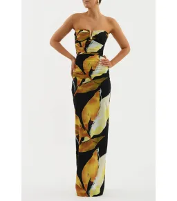 Rebecca Vallance Paradise of Petals Gown Print Size AU 10 for rent on The Volte - image 1