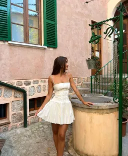 House of CB Marcy Mini Dress Size White S/Au 8 for rent on The Volte - image 4