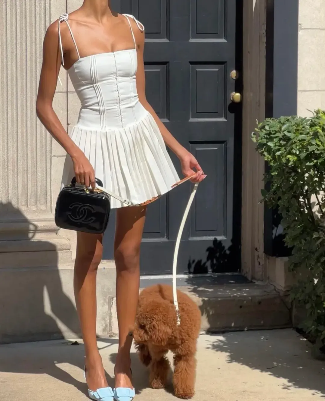 House of CB Marcy Mini Dress Size White S/Au 8 for rent on The Volte - main image