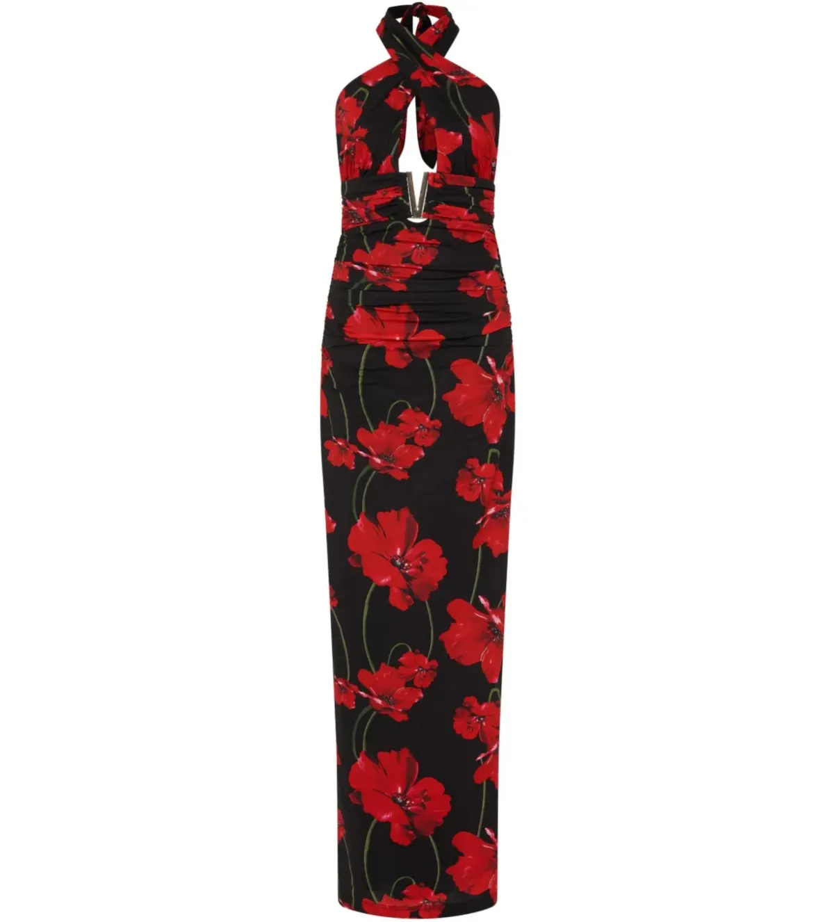 Rebecca Vallance Poppy Fields Maxi Dress Floral Size 8 - Image 2