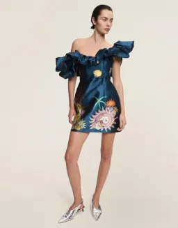 Alemais Dorian Mini Dress Size AU 8 for rent on The Volte - image 1