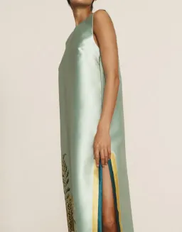 Alemais Anita Midi Dress Green Size AU 12 for rent on The Volte - image 3