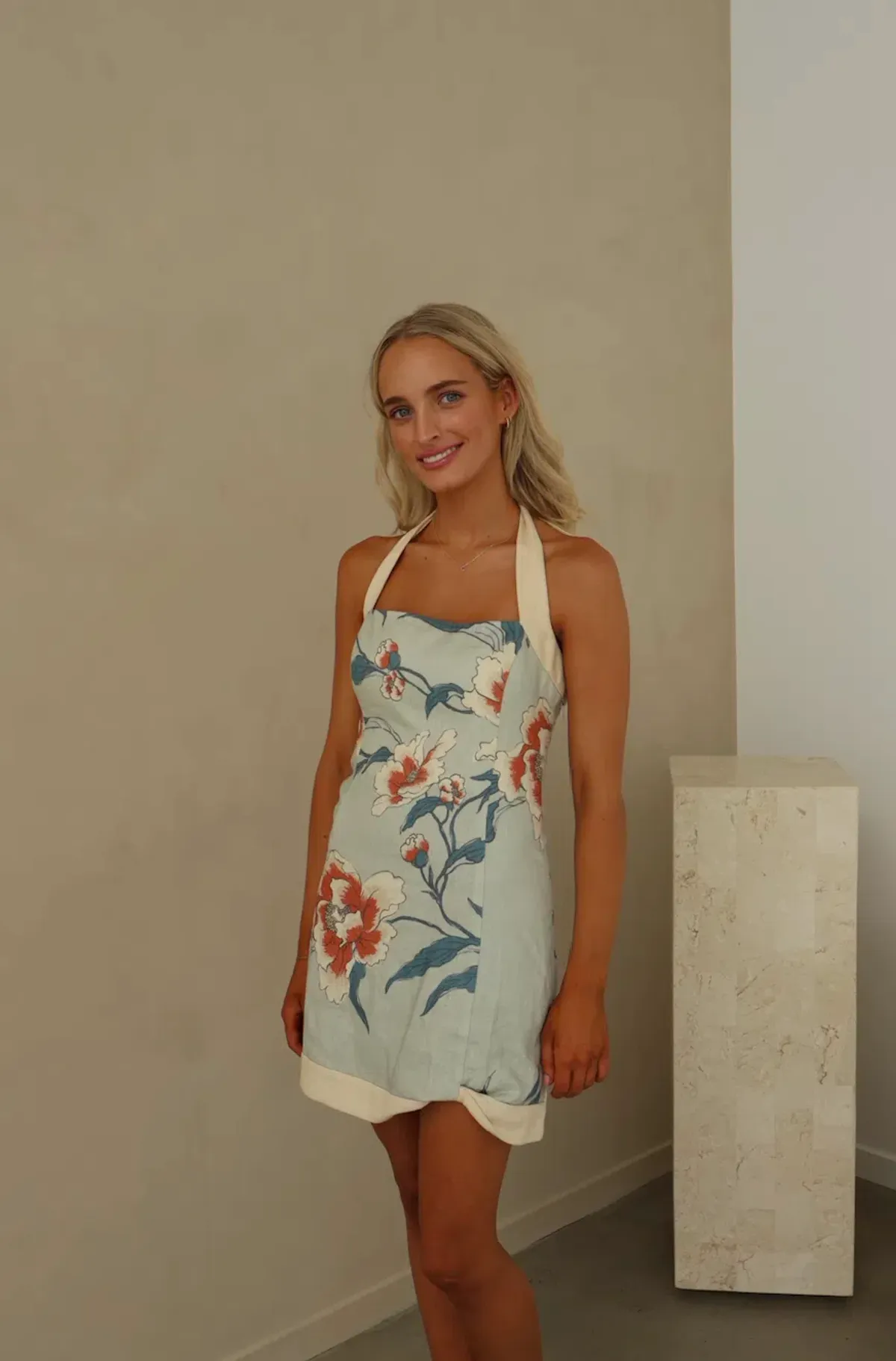 Sir The Label Roisin Mini Dress in Bloom Floral Size 8 - Image 2