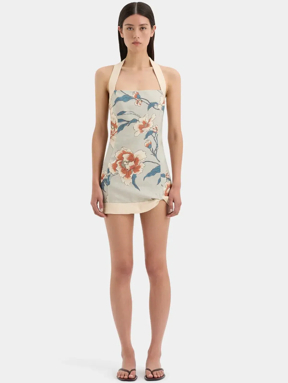 Sir The Label Roisin Mini Dress in Bloom Floral Size 8 - Image 5