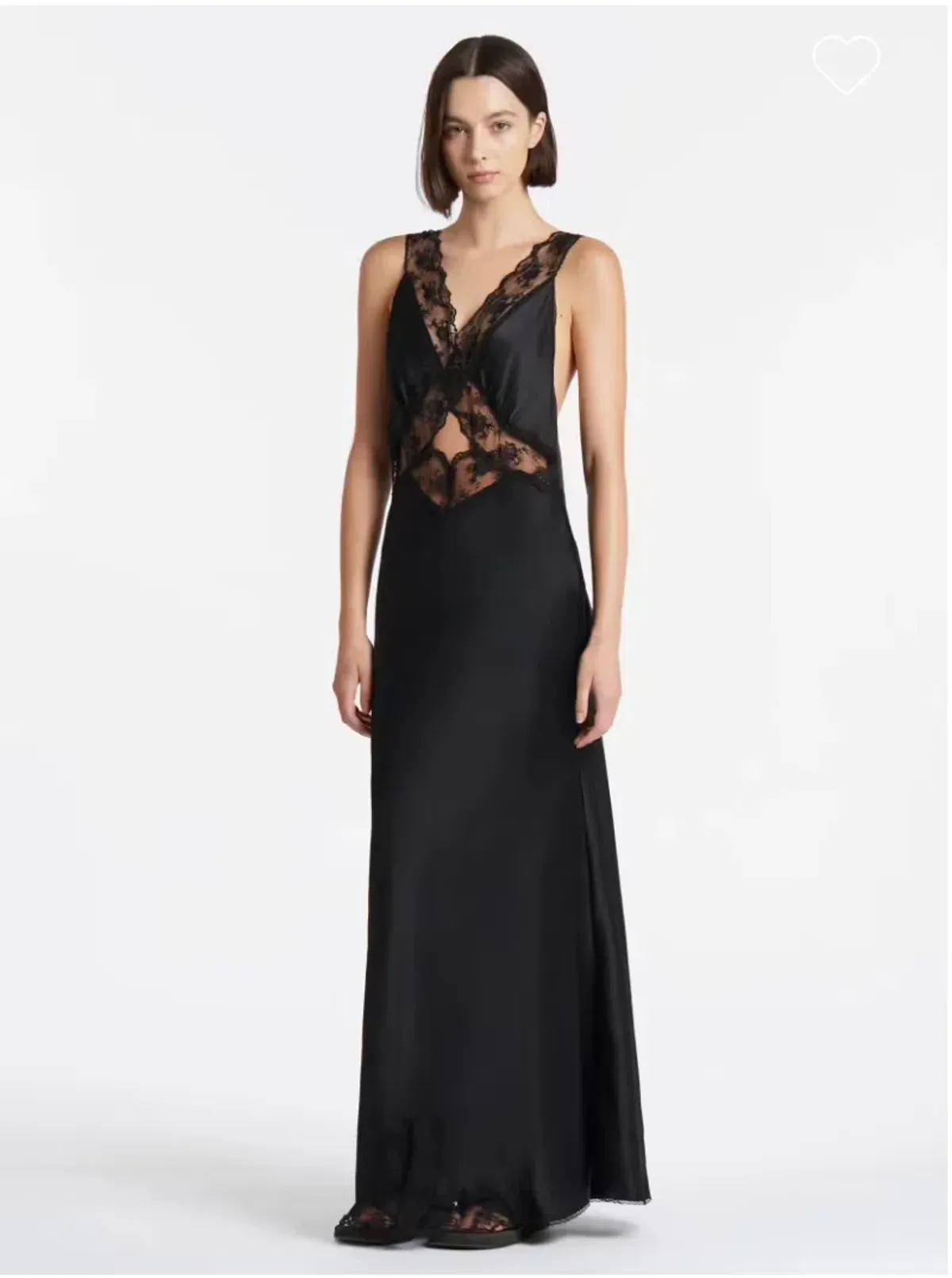 Sir The Label Aires Cut Out Gown Black Size 2/Au 10 for rent on The Volte - main image