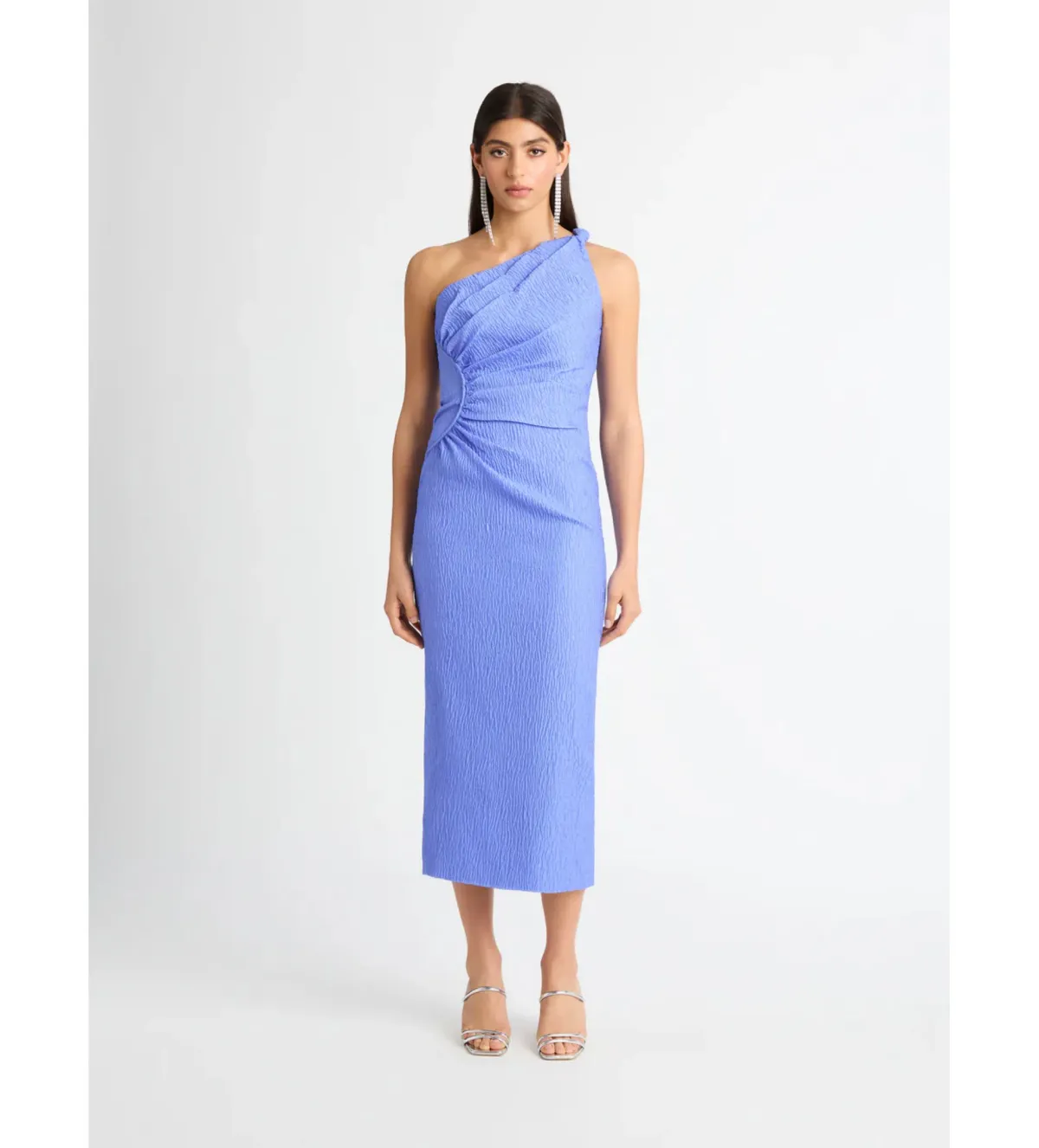 Sheike Lucia Midi Dress Blue Size 14 - Image 1