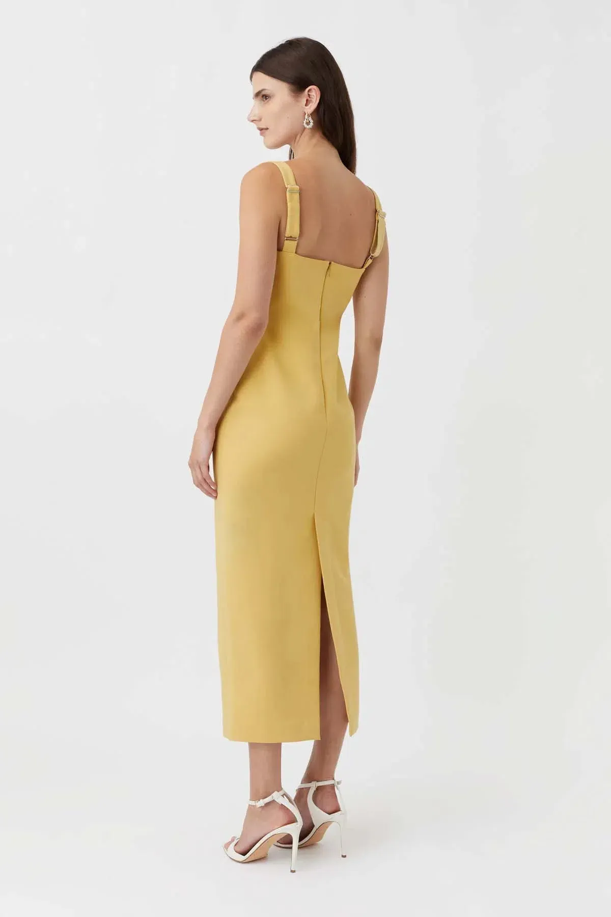 Camilla and Marc Brixton Dress Yellow Size AU 8 - Image 4