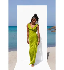 Rat & Boa Navarra Dress Lime Size S / AU 8 for rent on The Volte - image 1