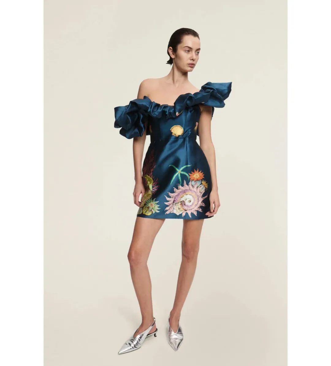 Alemais Dorian Mini Dress Size 14 for rent on The Volte - main image