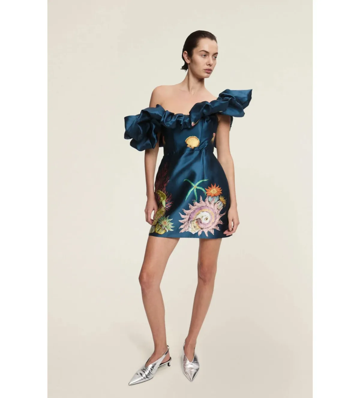 Alemais Dorian Mini Dress Size 14 for rent on The Volte - main image