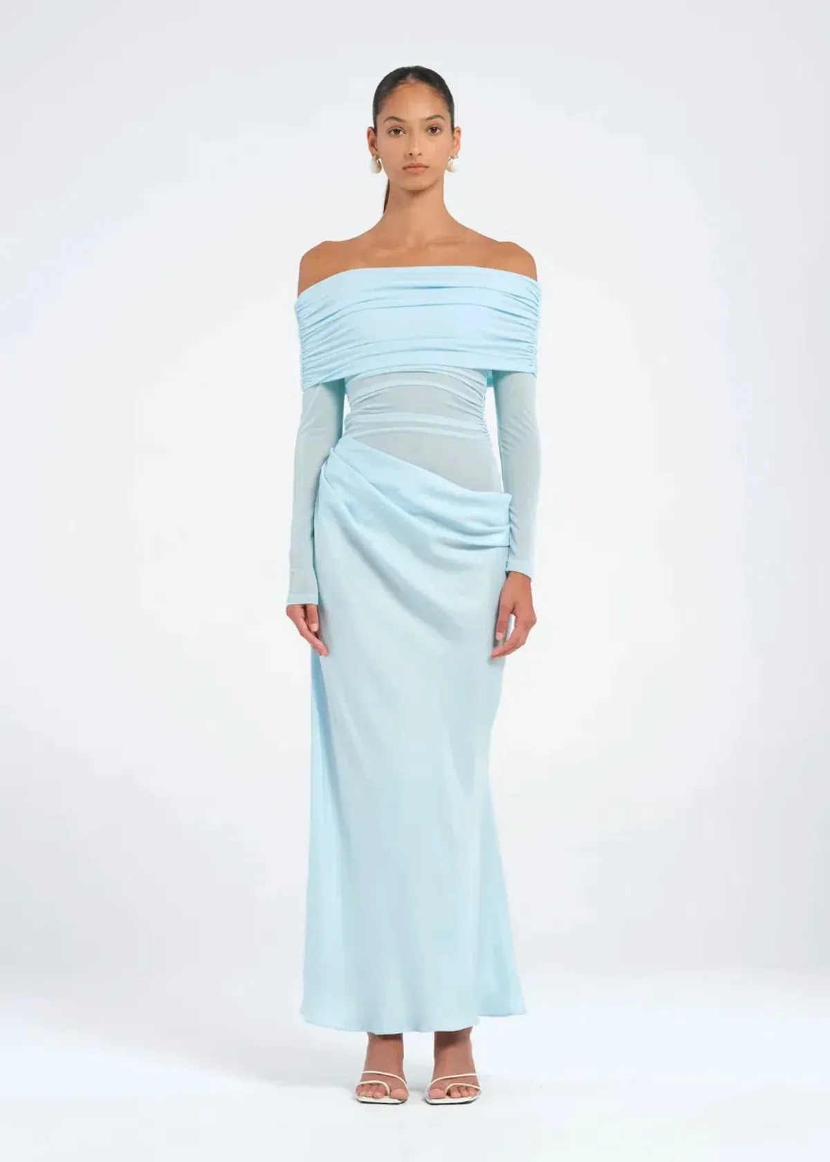 Yasmin Off-Shoulder Maxi Dress size 8 - Image 1
