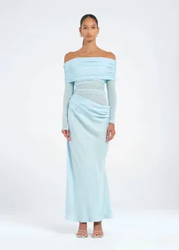 Yasmin Off-Shoulder Maxi Dress size 8 for rent on The Volte - image 1