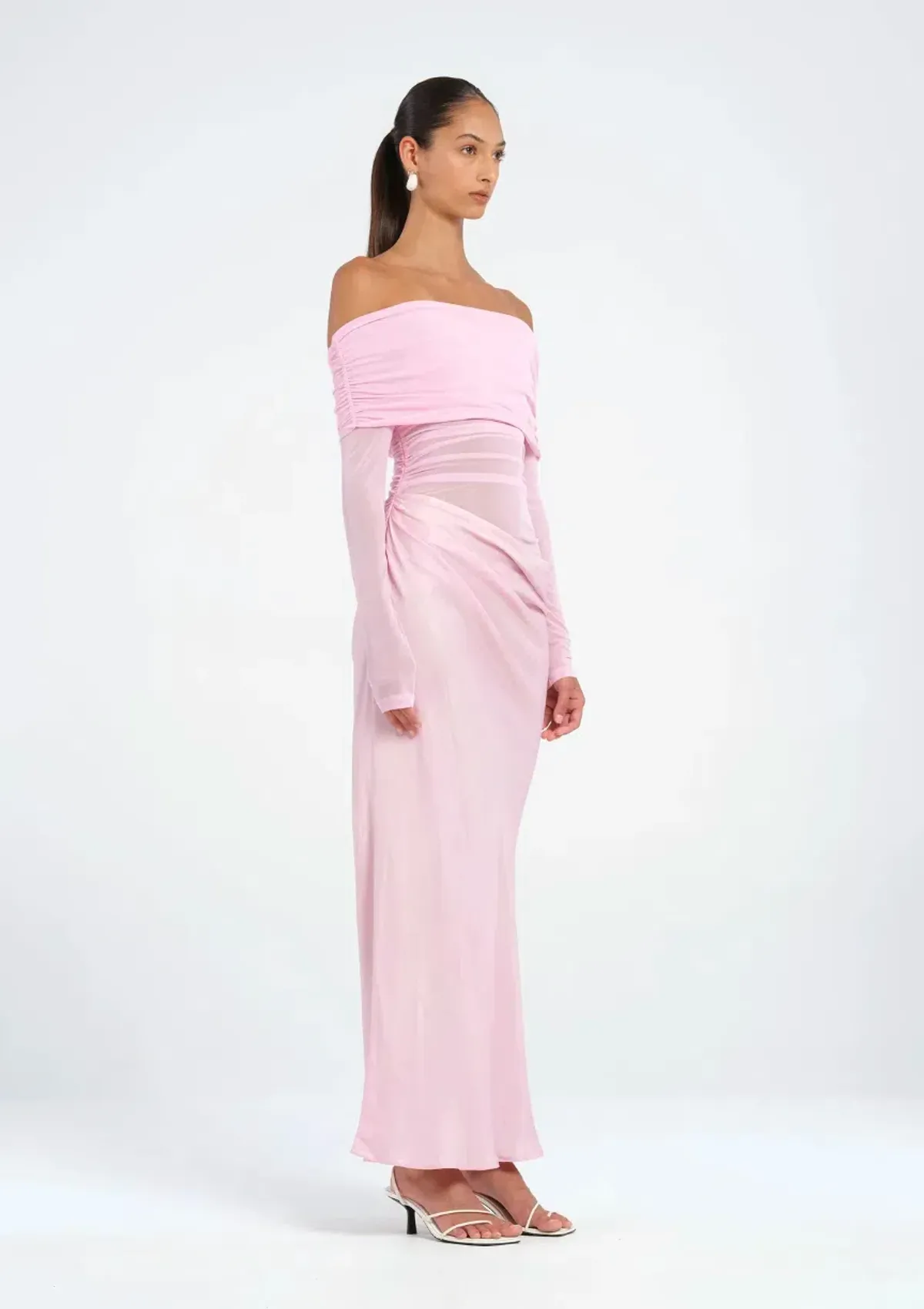 Yasmin Off-Shoulder Maxi Dress size 10 - Image 2