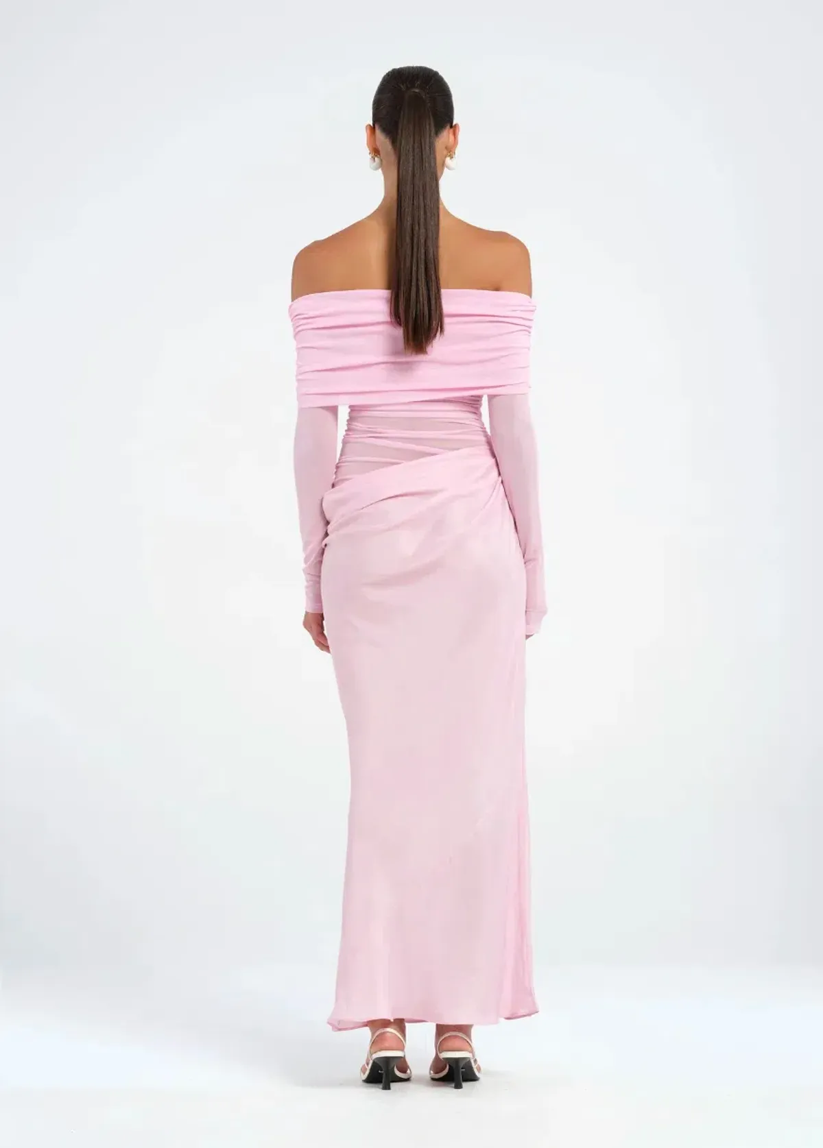 Yasmin Off-Shoulder Maxi Dress size 8 - Image 3