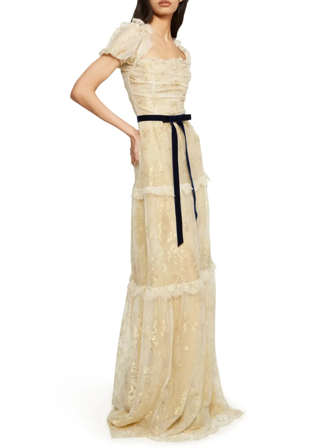 Annie's Ibiza Pip Dress Metallic Size 6 for rent on The Volte - main image