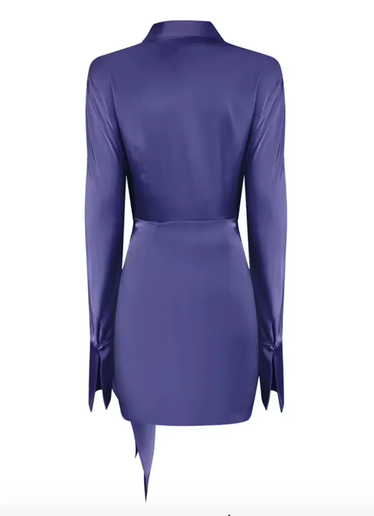 Rat & Boa Alanis Shirt Dress Purple Size AU 8 - Image 4
